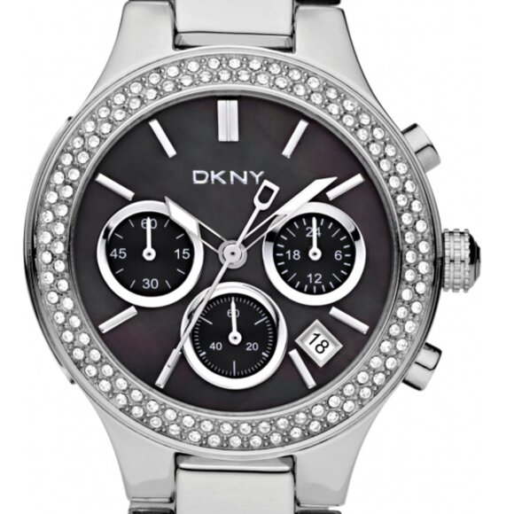 DNKY stainless steel and quartz women's wristwatch 7.5" - Picture 1 of 4